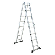 Scala multifunzionale a 4 segmenti, 4,6 m, portata 150 kg