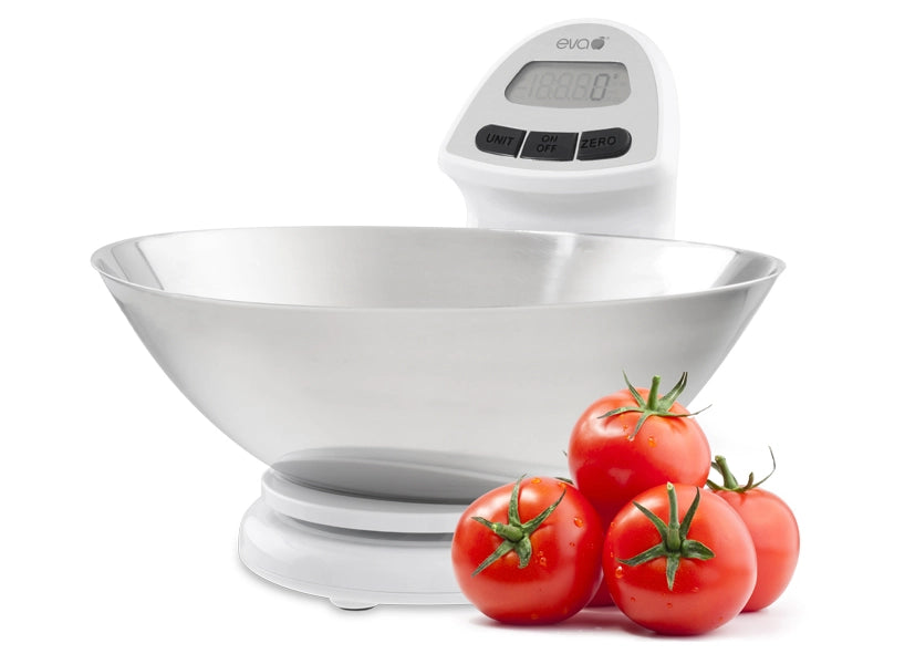 Bilancia da Cucina Digitale in Acciaio Inossidabile Max 5 kg div.1 g