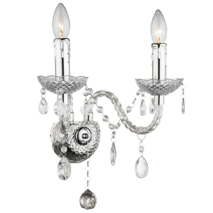 Lampada Da Parete Ebt017-2w Transparent