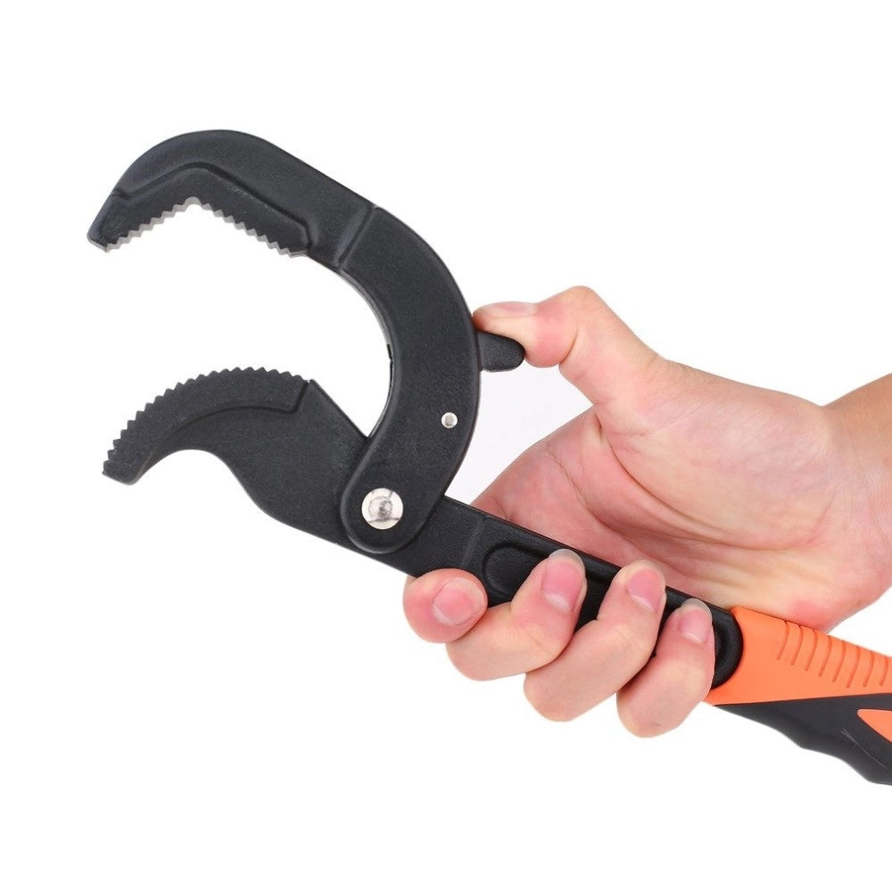 Trade Shop - Set 2 Chiavi A Tubo Levoce Regolabili Multifuonzioni Professionali 260mm 380mm -