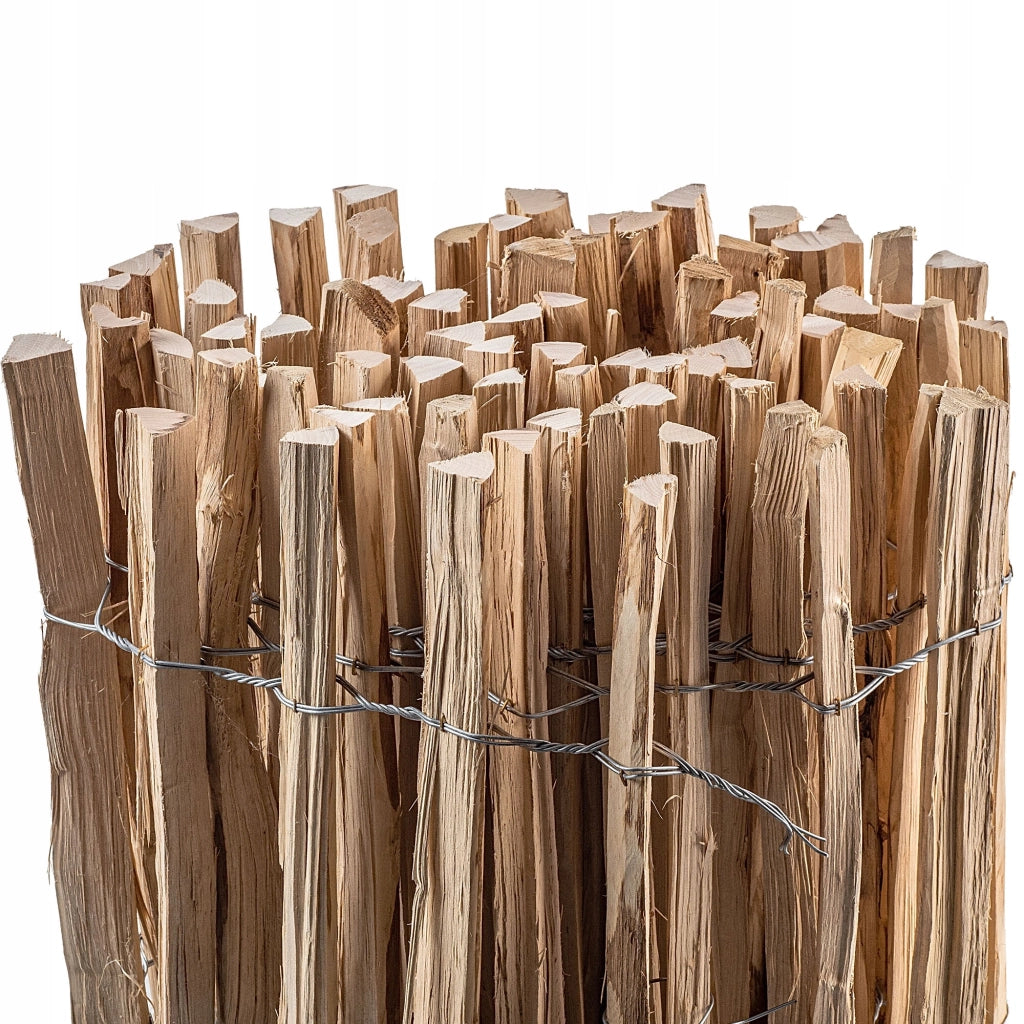Recinzione protettiva avvolgibile KADAX Hazel Stacket Fence per giardino, 500x80 cm, 4-6 cm.