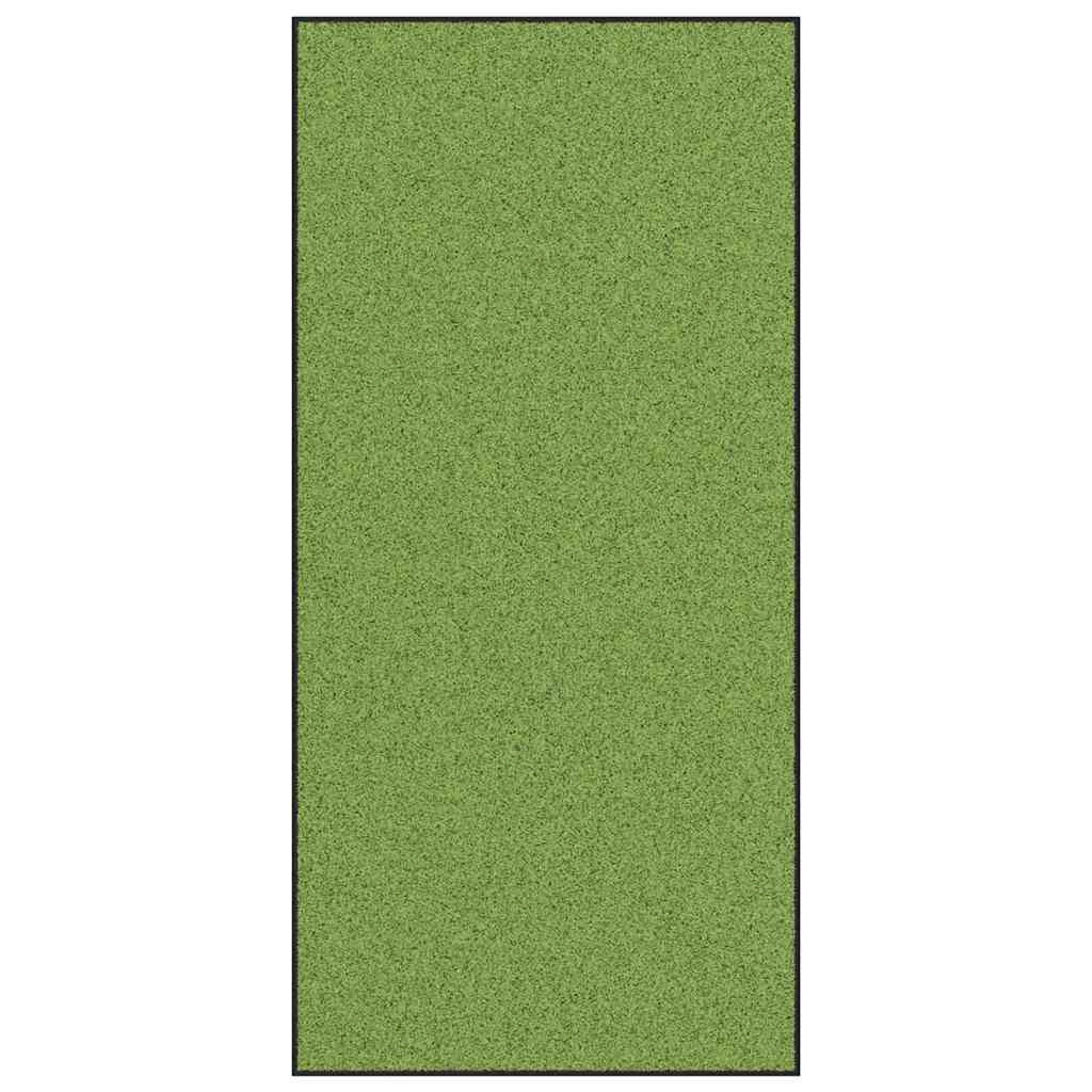 Zerbino d'ingresso moderno rettangolare per interni/esterni 120 x 250 cm antiscivolo finitura opaca poliammide verde 02_0057931