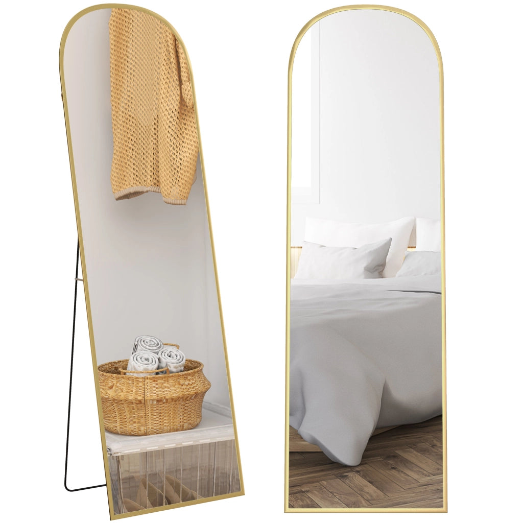Specchio intero moderno ¨C zephmum ¨C 50x1.5x161.5 cm oro