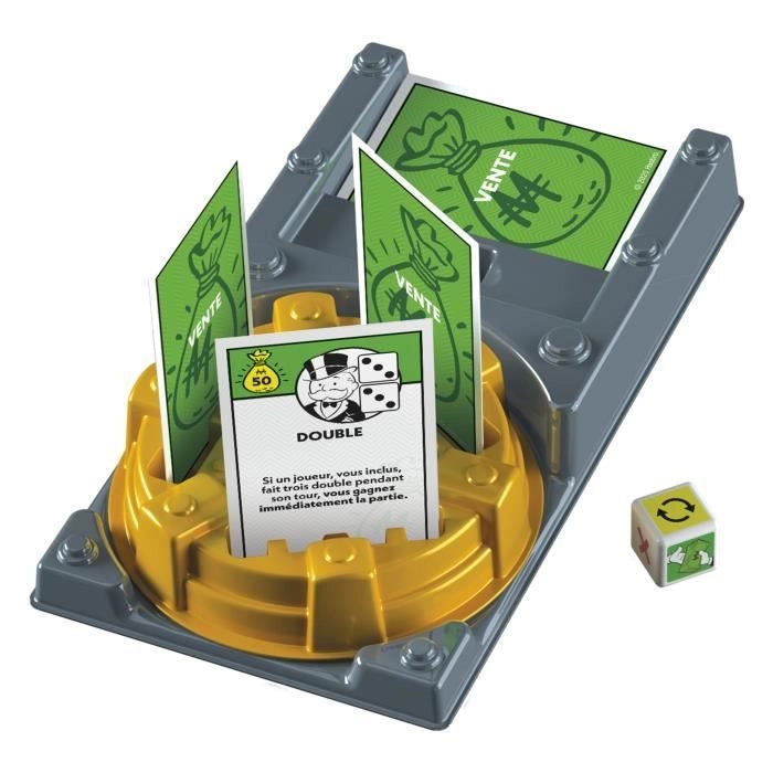 Espansione Monopoly Tutto è in vendita, rende il classico gioco Monopoly più divertente e veloce, giochi da tavolo, 2-6 giocatori, 40