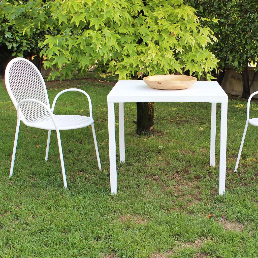 Tavolo da Giardino Quadrato cm 80x80 - CHAD