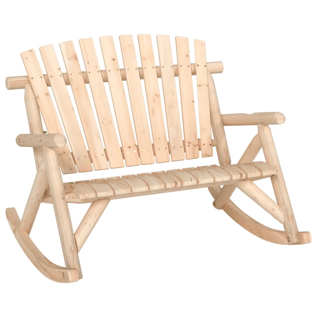 Set Divani da Giardino 5 pz in Legno Massello di Abete 3185529