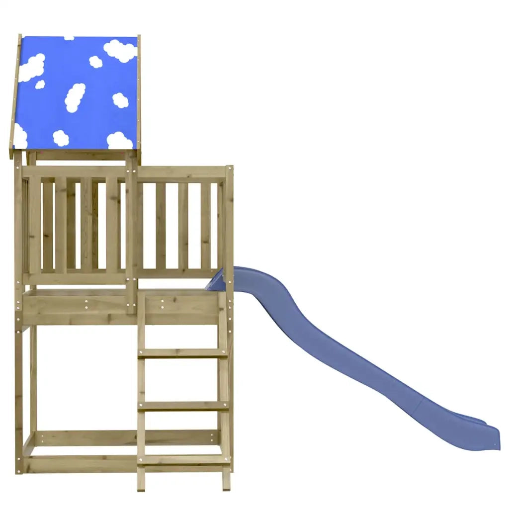 Set da Gioco da Esterno in Legno di Pino Impregnato CFW1561760