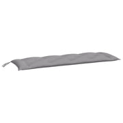 Cuscino per Panca | Cuscini per sedie Grigio 150x50x7 cm in Tessuto Oxford