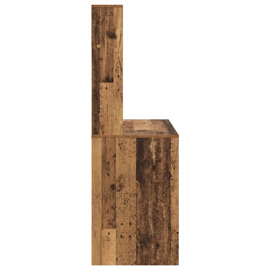 vidaXL Scrivania Legno vecchio 91 x 50 x 149 cm Legno multistrato