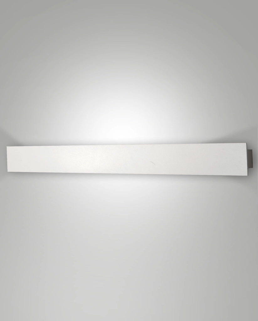 Lotus Lampada da Parete LED 30W Bianco 3000K, Struttura in Alluminio, Design Moderno e Minimalista per Illuminazione d'Interni Professionale