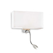 Lampada Da Parete Hotel Ap2 Bianco Ideal-Lux