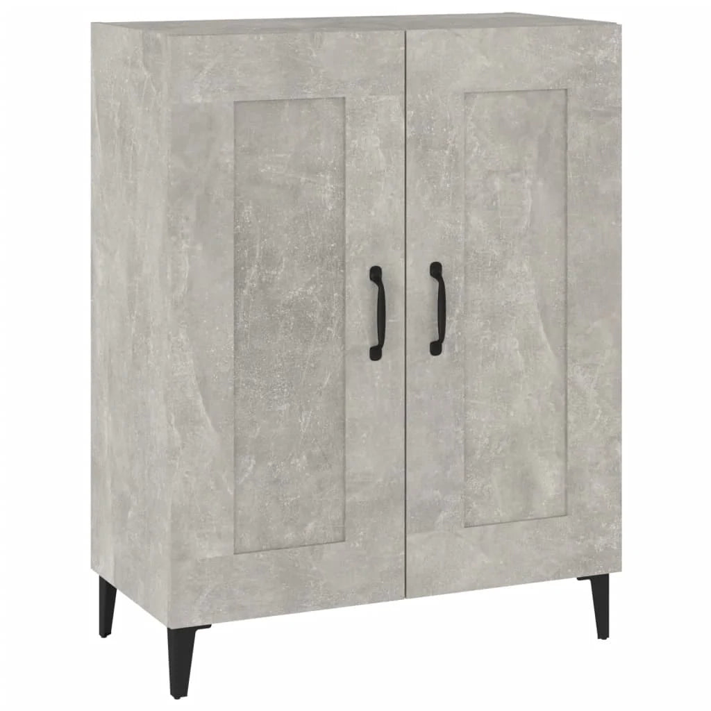 Buffet credenza cassettiera armadio mobile contenitore organizer per cucina soggiorno salotto 69,5 x 34 x 90 cm legno ingegnerizzato grigio 02_0032042