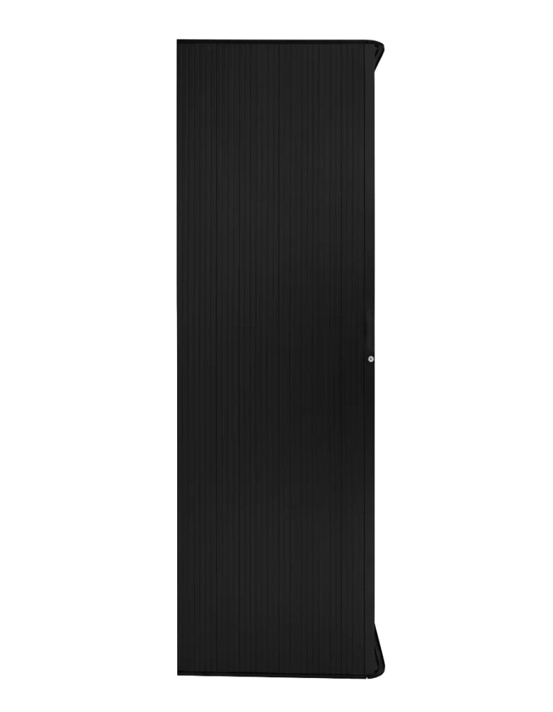 Porta a Soffietto Doccia Nero 200x60cm Campervan Motorhome Kit Impermeabile