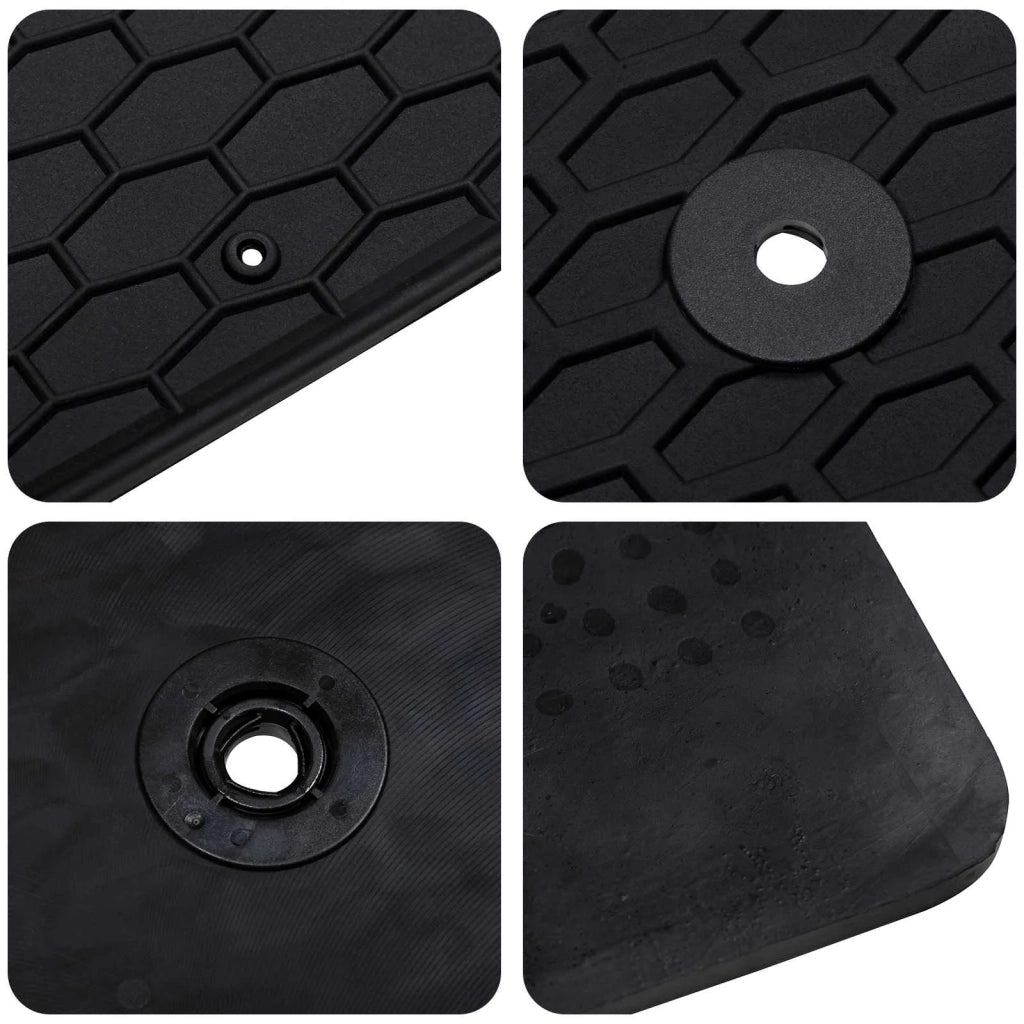 Tappetino per Auto 4 pz Nero adatto per CAPTUR 2020- Gomma CFW9195068