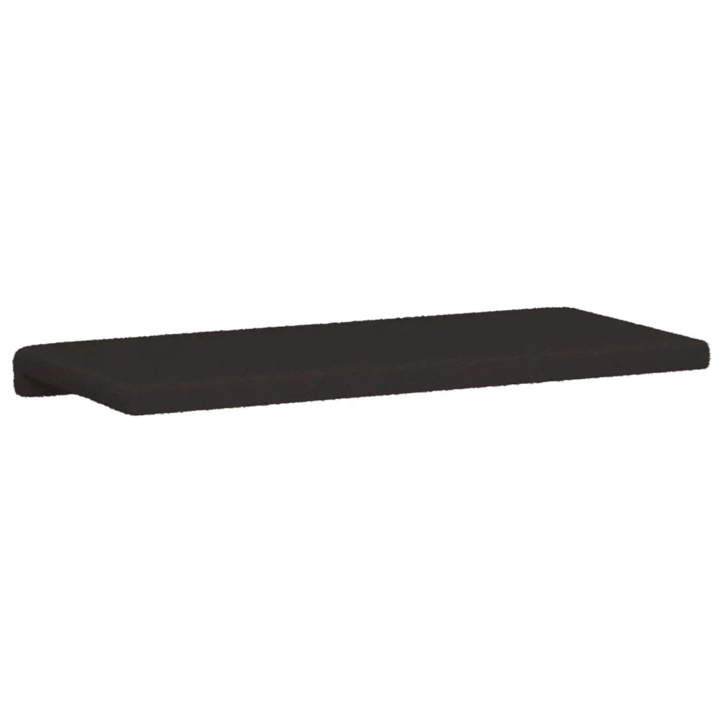 Cuscino per panchina Tessuto Sherpa Nero Profondità 35 cm 42043307