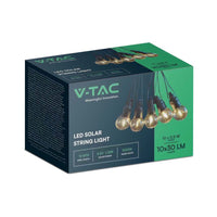 Lumo a stringa solare a LED 0,5 W Bulb 12m. Con telecomando