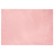 Tappeto del soggiorno | Tappeto antiscivolo in sintetica di coniglio OLITE Rosa