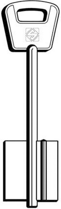 chiavi silca art. 5be2 gr.19 cod:ferx.7804