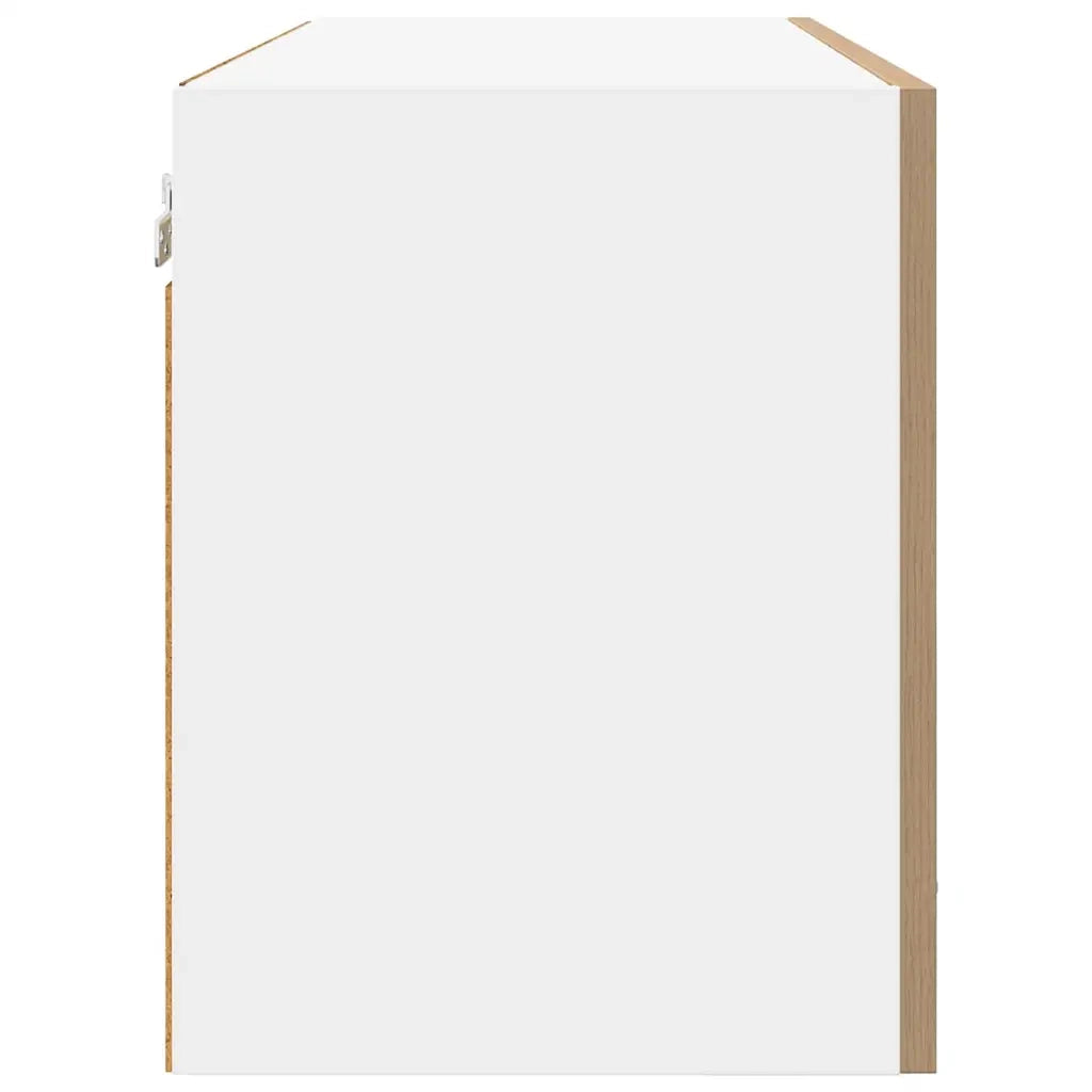 Armadio pensile con porta Rovere artigianale 80 x 31 x 40 cm 884185