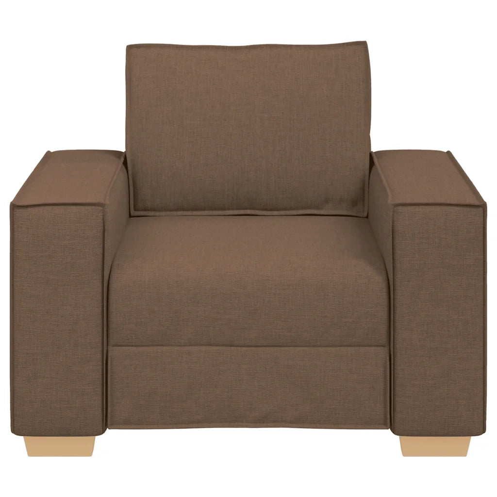 Poltrona Divano Marrone 100x78x84 cm Tessuto 4104964