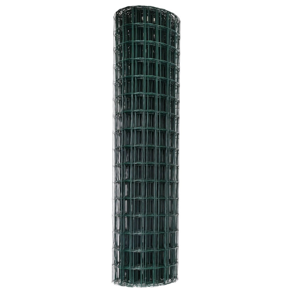 Recinzione Euro Verde 1x10 m Acciaio