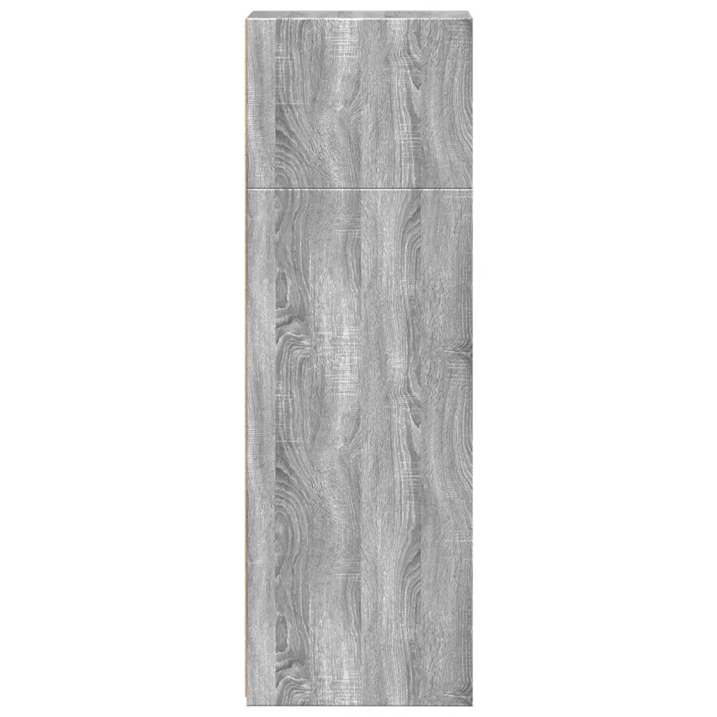 Credenza Grigio Sonoma 30x41x124cm in Legno Multistrato 846381