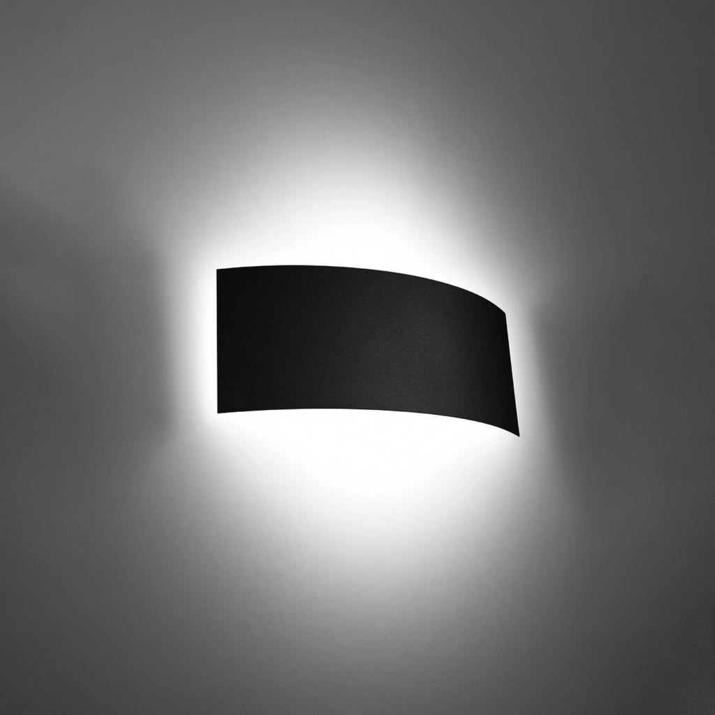 Applique Pure Lume GRANDE PU.0937 nero metallo 2xG9