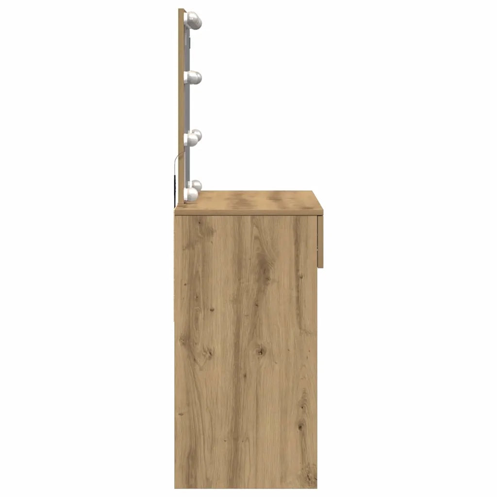 Tavolo da Trucco Rovere artigianale 100 x 40 x 130 cm 868841