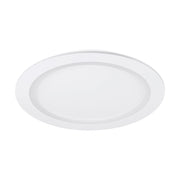 Plafoniera Contemporanea Padrogiano-Z Acciaio Bianco Luce Led Integrato 35W