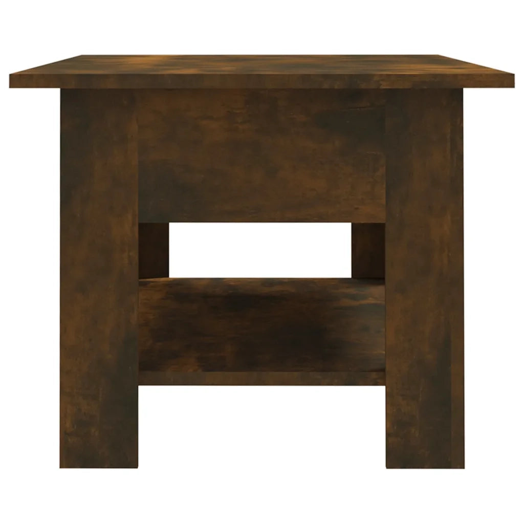Tavolino da Salotto Rovere Fumo 102x55x42 cm in Truciolato cod mxl 22638