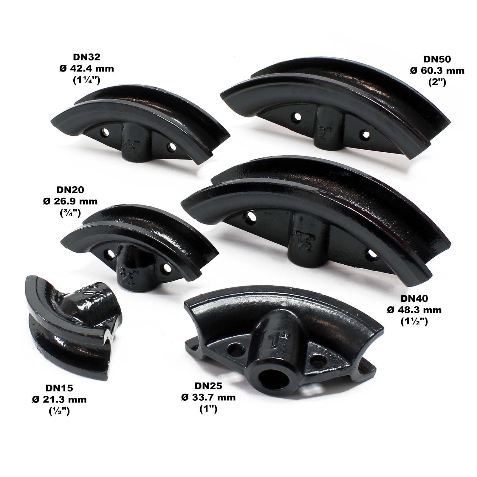 Utensile piegatubi Curvatrice idraulica Piegatrice tubi Curvatubi 12 t