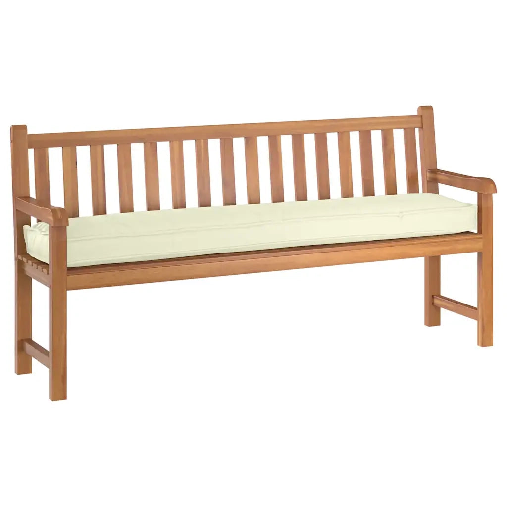 Set di Cuscini per Pallet 2 pz | Cuscini per sedie Crema 200 x 40 x 8 cm