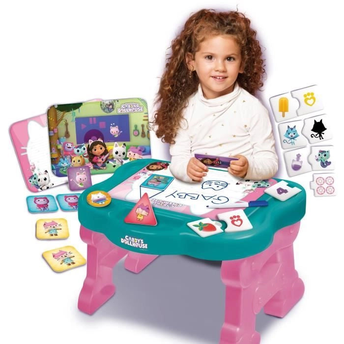 Tavolo Educativo Casa delle Bambole Gabby - LISCIANI - Più di 10 giochi facili e divertenti