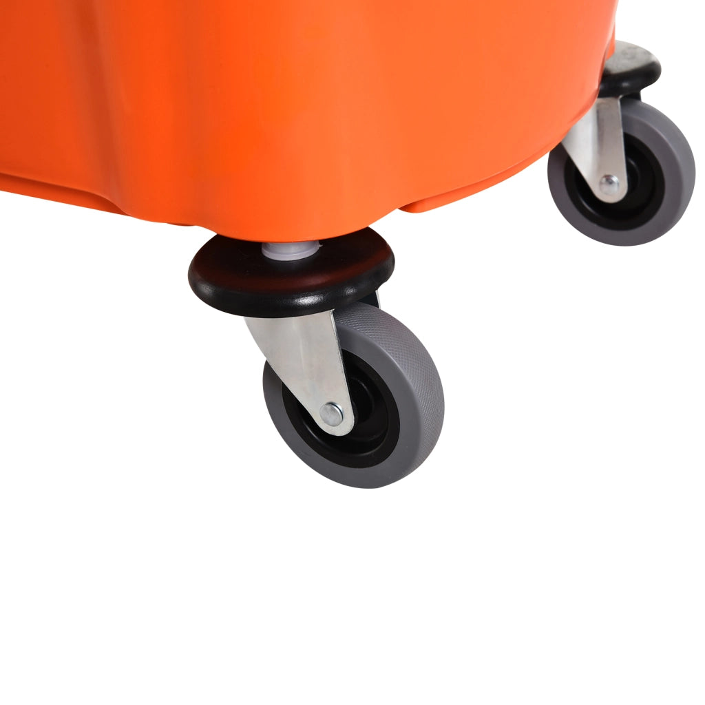 Secchio Lavapavimenti Professionale 36L ¨C zephmum ¨C Arancione e Nero
