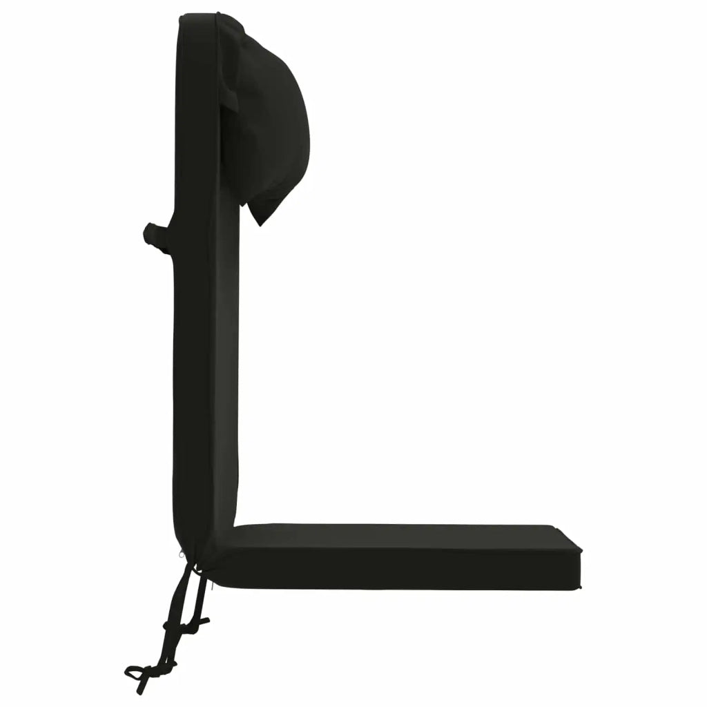 Cuscino per Lounger Sole 100% Poliestere Nero 55 x 124 x 5 cm 948167