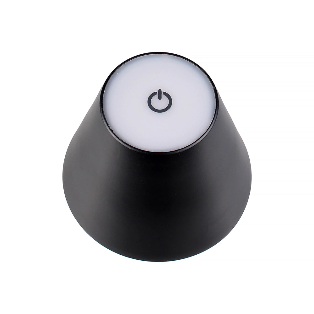 INNOVATIVA LAMPADA LED DA TAVOLO PORTATILE CON TAPPO PER BOTTIGLIA - CONTROLLO TOUCH E TEMPERATURA COLORE REGOLABILE