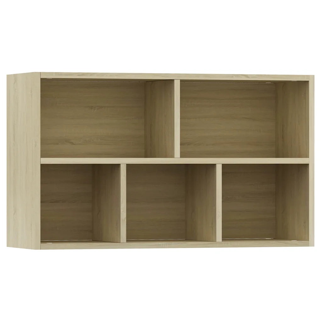 Libreria/Credenza Rovere Sonoma 50x25x80 cm Legno Multistrato 800165