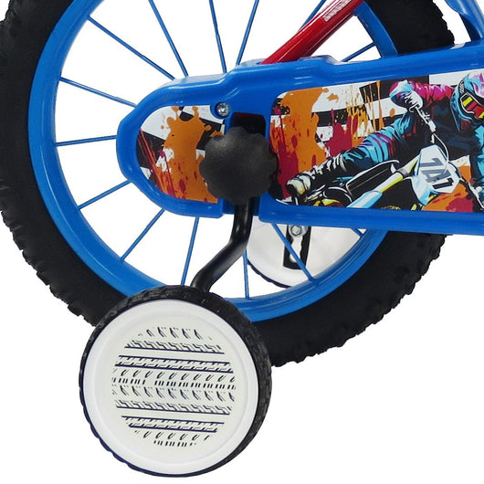 SCH SPEED 14", bicicletta per bambini, adatta a bambini tra i 4 e i 6 anni, per altezza tra 100 e 120 cm, con campanello