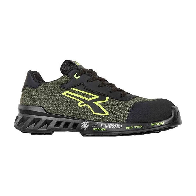 U-Power RV20096 Red Leve Robin Scarpa Antinfortunistica S1P SRC ESD Puntale Alluminio taglia 40 colore Verde