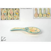 Trade Shop - Set 6 Pezzi Poggiamestolo Poggia Mestolo In Ceramica Decoro Fiori Cucina -