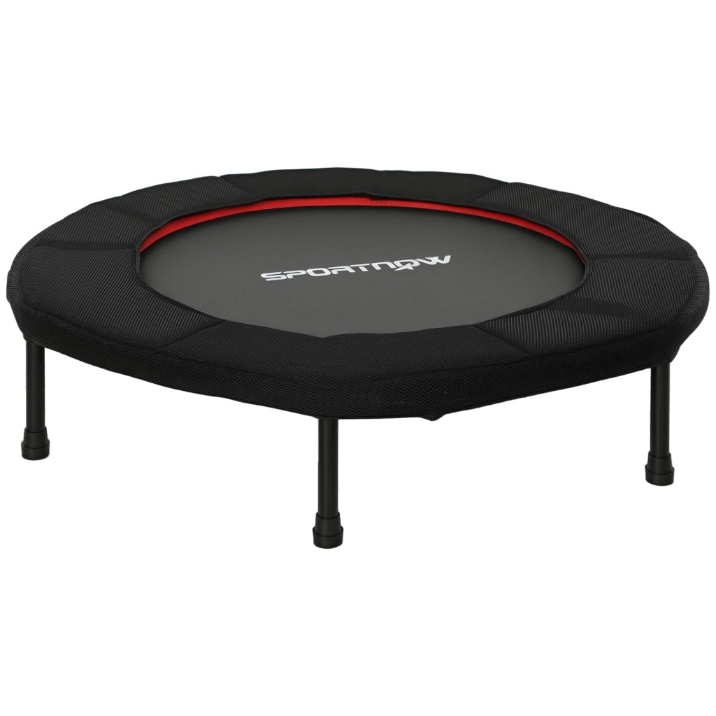 Tappeto elastico per fitness ¨C zephmum ¨C rosso, acciaio, ? 102 cm