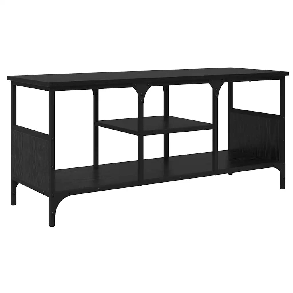 Mobile TV-Credenza per TV-Console TV Rovere Nero 100 x 35 x 45 cm