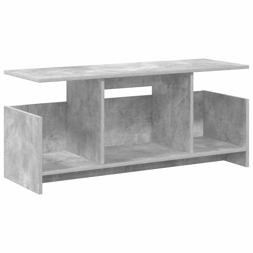 Supporto TV 102 x 35 x 45 cm Grigio cemento 890995