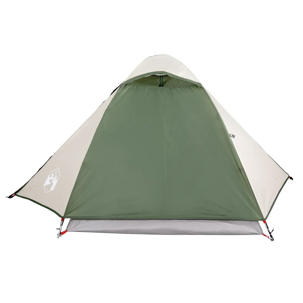 Tenda da Campeggio a Cupola per 2 Persone-Tenda per Escursionismo Verde Impermeabile 231404