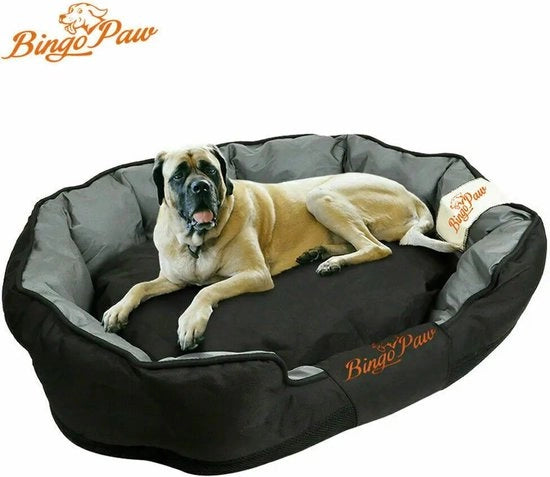Cuscino per cani - Cuscino - Huisdier - Cuscino ortopedico - Impermeabile - XL - Nero - 105x80x22cm - Fino a 35kg