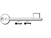 CHIAVI PATENT PASSEPARTOUT CORNI, BONAITI, GB- - 6P7D - 5 pezzi SILCA