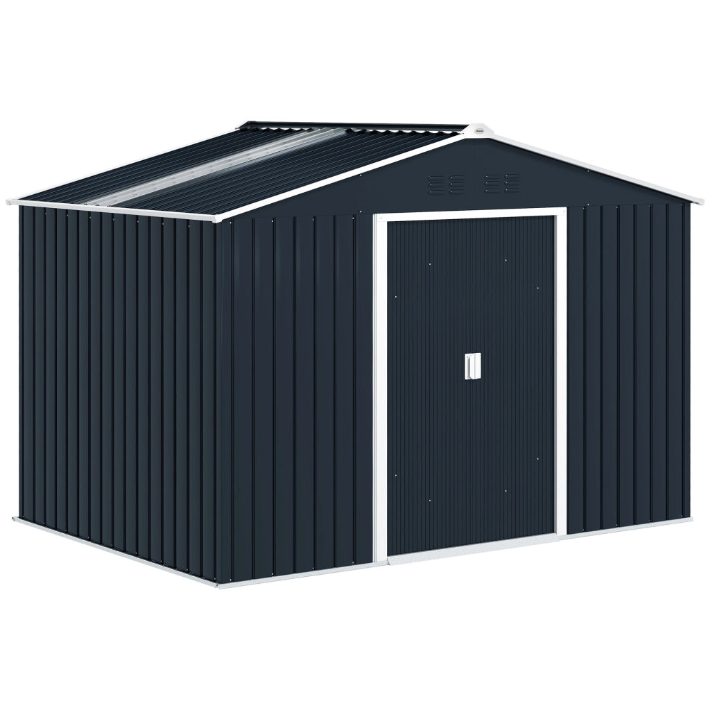 Casetta da Giardino ¨C zephmum ¨C Grigio Scuro 277x195x192 cm