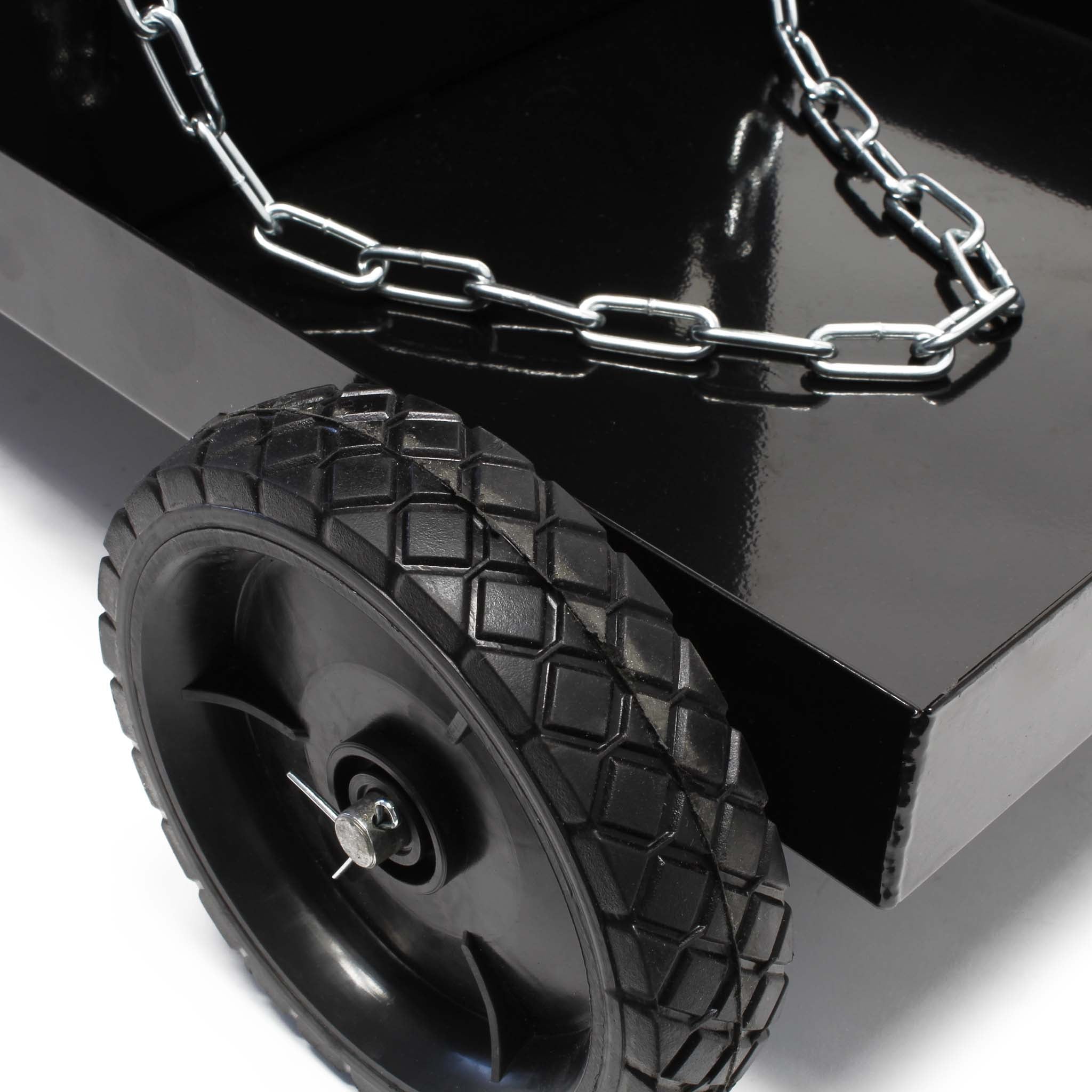 Carrello porta saldatrice max 45 kg, 3 ripiani con vano bombola, Carrello da officina per saldatura