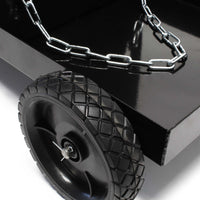 Carrello porta saldatrice max 45 kg, 3 ripiani con vano bombola, Carrello da officina per saldatura