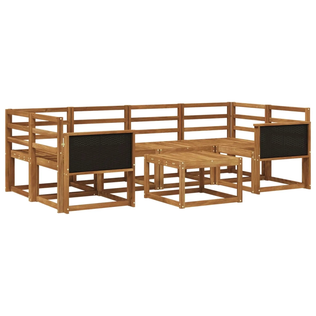 Set di divani da esterno 5 pcs Naturale 3385020